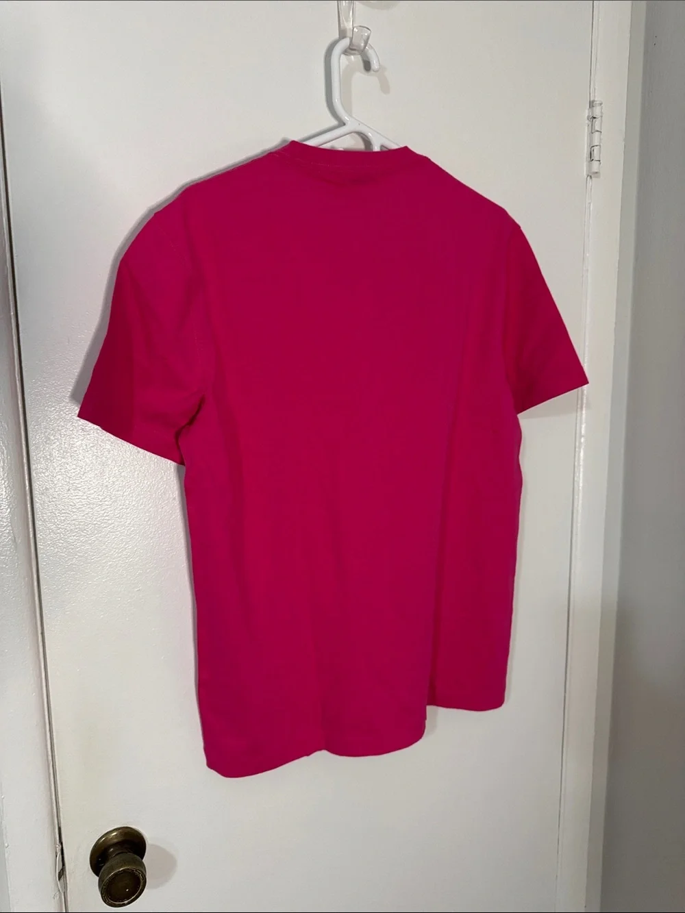 J. Crew Men's Medium Bright Pink Crewneck Tee NWT